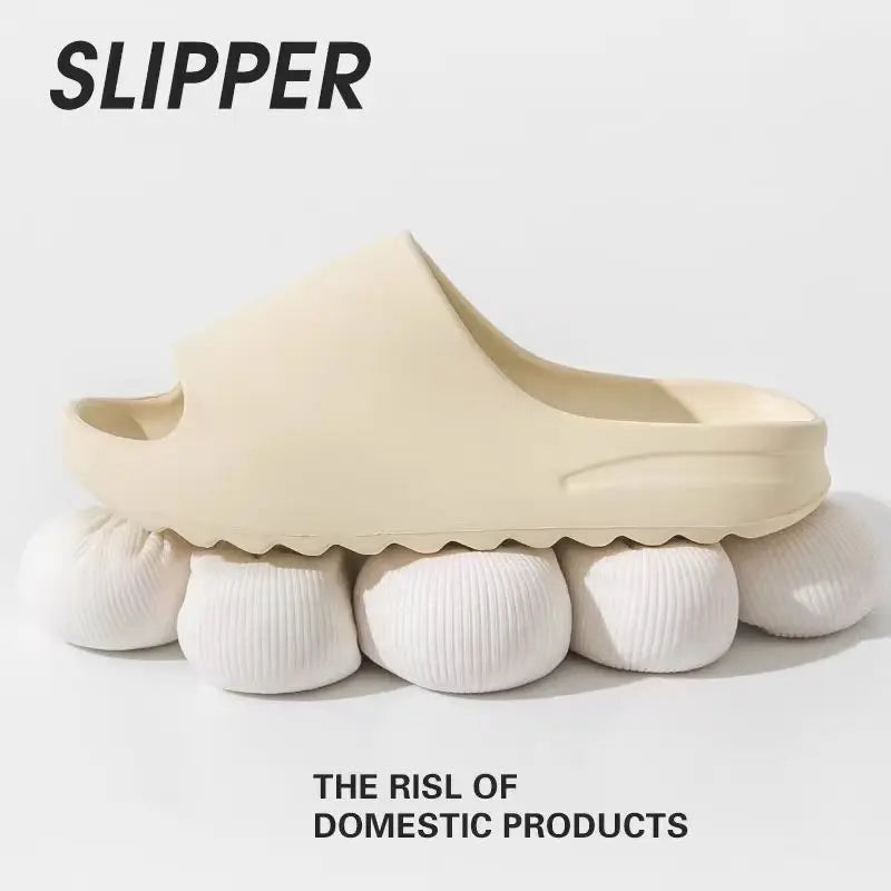 Coconut Slippers Feel like Stepping on Thick-soled Sandals Summer New Non-slip Wearing Sandals