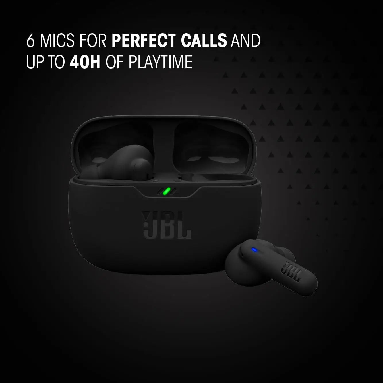 JBL WAVE BEAM 2 Original Authentic Wireless Bluetooth Headset Semi-in-ear Noise Reduction Waterproof Portable Sports Headphones