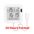 Smart Thermometer hygrometer Tuya WiFi Temperature and Humidity Sensor With Backlight APP Remote Control Work with Tuya Alexa