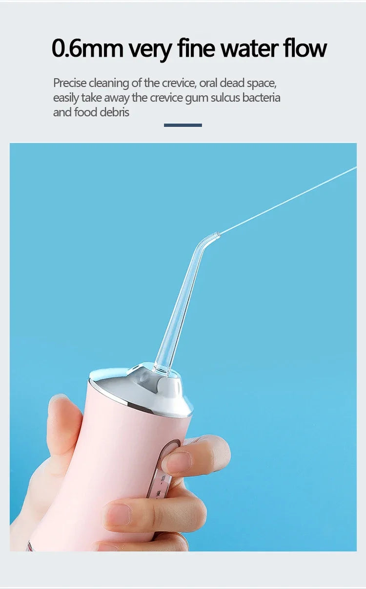 Oral Irrigator Dental Water Jet Flosser Appliance Pick Floss Dentistry