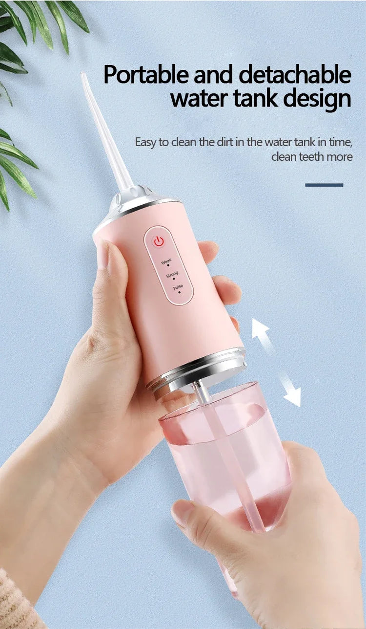 Oral Irrigator Dental Water Jet Flosser Appliance Pick Floss Dentistry